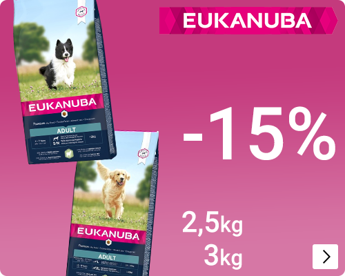 Eukanuba kleinverpakkingen -15% DOG